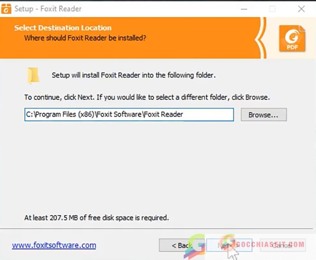 cài đặt foxit reader